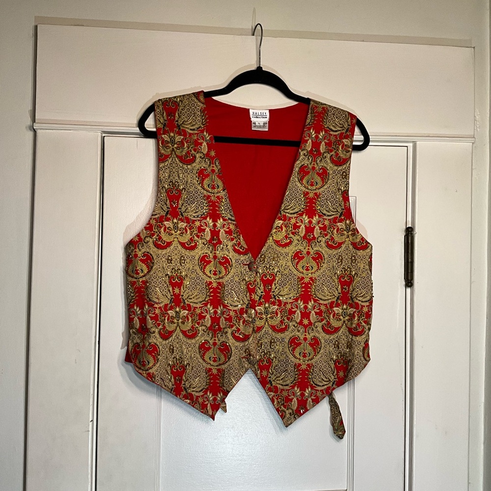Halsey Collection Vintage Beaded Vest